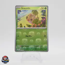 Snivy (Master Ball Pattern) Common SV: Black Bolt 001/086 NM Pokemon - Image 1