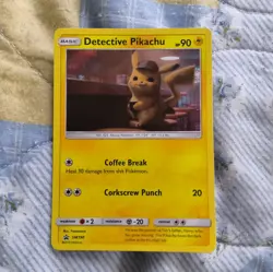 The Pokemon Company Detective Pikachu SM190 Holo Promo SM Set Eng 90HP - Image 1