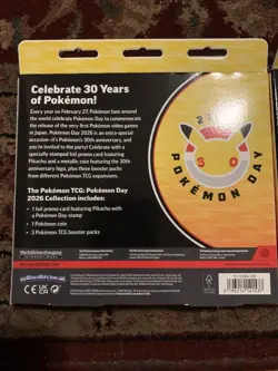 LOT OF 3- POKEMON DAY 2026 COLLECTION BOX BRAND NEW SEALED - Image 4
