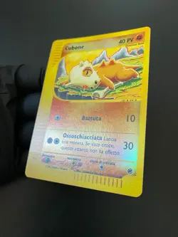 POKEMON CUBONE REVERSE HOLO FOIL 103/165 EXPEDITION ITALIAN ITA NM - Image 4