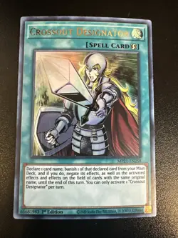 Yu-Gi-Oh! Crossout Designator MP21-EN258 1st Edition - Image 1