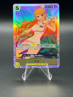 One Piece Japanese Nami OP08-106 SR Two Legends - Image 1