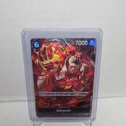 Bandai Sakazuki OP02-099 Paramount War Super Rare Alt Art Holo 7000 6 English - Image 1