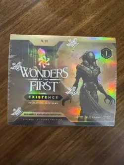 Wonders of the First Sealed Serialized Advantage Booster Box Heliosynth /99 - Image 1