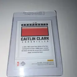 Panini 2025 Caitlin Clark Chronicled Snapshots Caitlin Clark WNBA #99 Card - Image 2