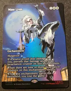 Nine Lives - Foil - Borderless - Eternal Legal - MAR - MTG - EN - NM - 0003 - Image 1