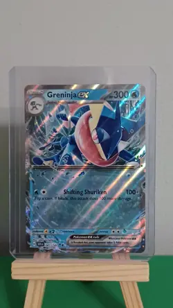 2024 Pokemon TCG Greninja Ex SCR EN 041/142 Stellar Crown Double Rare - Image 5
