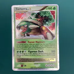 Pokemon Torterra Lv X - Reverse Holo Rare- 122/130 - 2007 Diamond & Pearl - MP - Image 3
