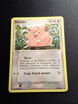 NM Melofee 59/112 EX Rouge Feu Vert Feuille Carte Pokemon FR - Image 1