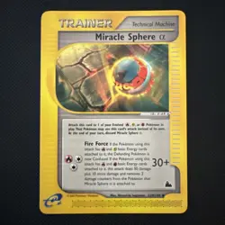 Miracle Sphere Alpha 129/144 Skyridge Pokemon S404 - Image 1