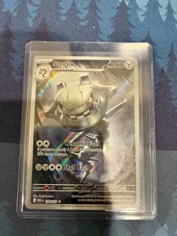Steelix 150/132 Illustration Rare Pokemon Mega Evolution NM - Image 1