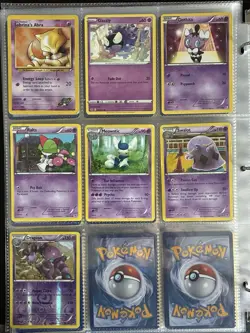 *READ DESCRIPTION FOR FULL DETAILS* Assorted Pokemon Cards; Psychic & Water Type - Image 1