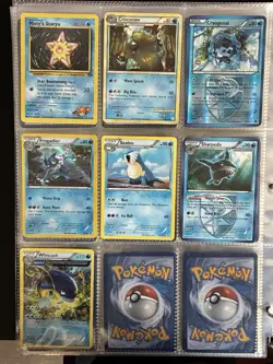 *READ DESCRIPTION FOR FULL DETAILS* Assorted Pokemon Cards; Psychic & Water Type - Image 2