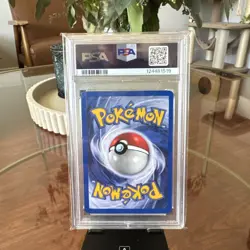 Pokemon 2000 Gym Challenge Rockets Mewtwo Holo #14 PSA 9 Mint - Image 2