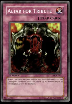 Altar for Tribute Dark Crisis DCR-095 MP YuGiOh TCG | Buy 10 Get 10 Free - Image 1