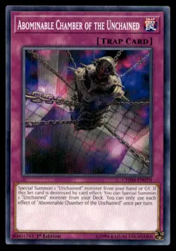 Abominable Chamber of the Unchained Chaos Impact CHIM-EN070 MP YuGiOh TCG | Buy - Image 1