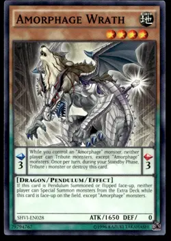 Amorphage Wrath Shining Victories SHVI-EN028 MP YuGiOh TCG | Buy 10 Get 10 Free - Image 1