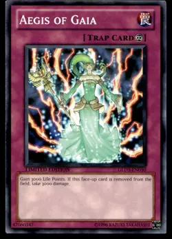 Aegis of Gaia Gold Series 3 GLD3-EN050 MP YuGiOh TCG | Buy 10 Get 10 Free - Image 1