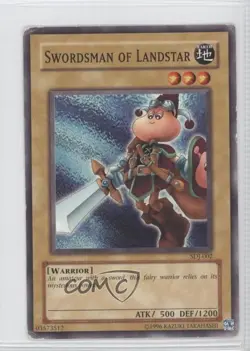 Swordsman of Landstar Unlimited YuGiOh Starter Deck Joey #SDJ-002 2003 READ - Image 1
