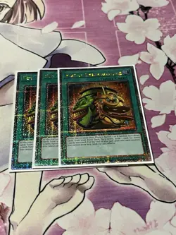 Yugioh! 3x NM Pot of Extravagance RA01-EN059 (Quarter Century Secret Rare) 1st - Image 1