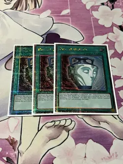Yugioh! 3x NM Pot of Duality RA02-EN057 (Quarter Century Secret Rare) 1st Ed. - Image 1