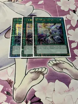 Yugioh! 3x NM Ultimate Slayer (Quarter Century Secret Rare) RA02-EN070 - Image 1
