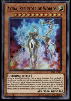Avida, Rebuilder of Worlds Rising Rampage RIRA-EN027 MP YuGiOh TCG | Buy 10 Get - Image 1