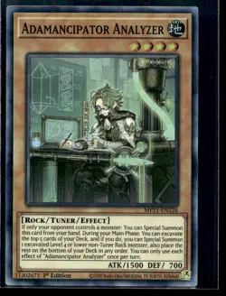 Adamancipator Analyzer 2021 Tin of Ancient Battles MP21-EN226 MP YuGiOh TCG | Bu - Image 1