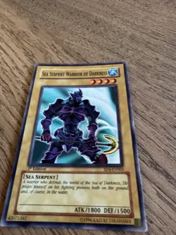 Sea Serpent Warrior of Darkness - SD4-EN003 - Common - 1st Edition - YuGiOh - Image 1
