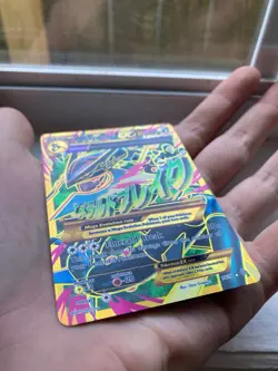 M Rayquaza EX Shiny Full Art Holo Card 98/98 XY-Ancient Origins LP Condition - Image 2