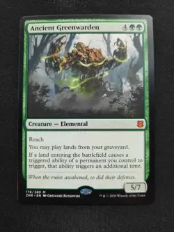 Ancient Greenwarden - Zendikar Rising *NM* Near Mint MTG - Image 1