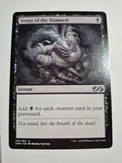 Magic the Gathering - Songs of the Damned - Ultimate Masters UMA - NM - Image 1