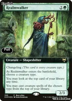 Realmwalker EN [BABP - 399] - LP [Foil] TCG MTG - Image 1