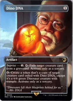 Dino DNA (Borderless) 20 Universes Beyond: Jurassic World Collection NM - Image 1