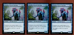 3x Herald of Secret Streams Rare Ex/NM Ixalan Magic the Gathering MTG - Image 1