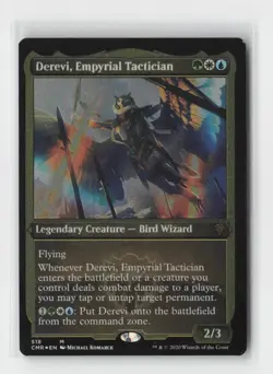 Derevi, Empyrial Tactician Commander Legends Foil Etched NM Near Mint - Image 1