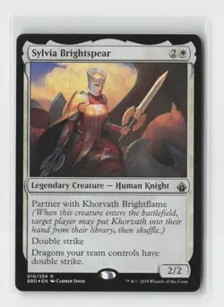 Sylvia Brightspear Battlebond Foil NM Near Mint - Image 1