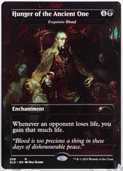 MTG Hunger of the Ancient One - Exquisite Blood - 206 (SLD) NM - Image 1