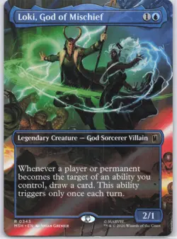 Marvel Super Heroes #343 Loki, God of Mischief (Borderless) - Image 1