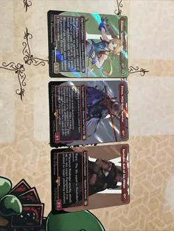 Final Fantasy Magic the Gathering Borderless Surge Foil Card Lot 3x Cards All NM - Image 1