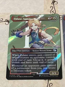 Final Fantasy Magic the Gathering Borderless Surge Foil Card Lot 3x Cards All NM - Image 3