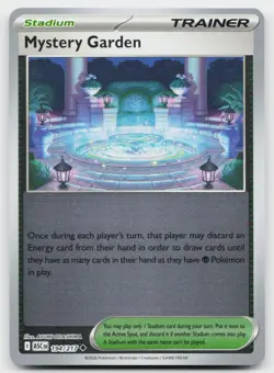 Mystery Garden 194/217 Uncommon Ascended Heroes Pokemon Reverse Holo Near Mint - Image 1