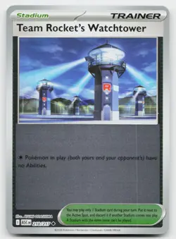 Team Rocket's Watchtower 210/217 Ascended Heroes Pokemon Reverse Holo NM - Image 1