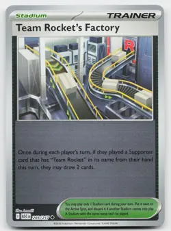 Team Rocket's Factory 203/217 Uncommon Ascended Heroes Pokemon Reverse Holo NM - Image 1