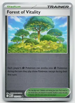Forest of Vitality 188/217 Uncommon Ascended Heroes Pokemon Reverse Holo NM - Image 1