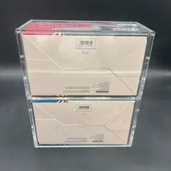 2x Pokemon Black Bolt White Flare Sealed Booster Bundle Display Case W/Acrylic - Image 4