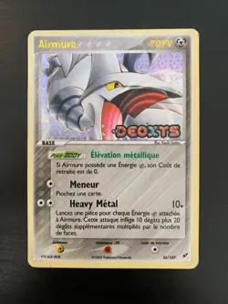 Carte Pokemon : Airmure 26/107 Reverse Ex Deoxys Francaise - Image 1