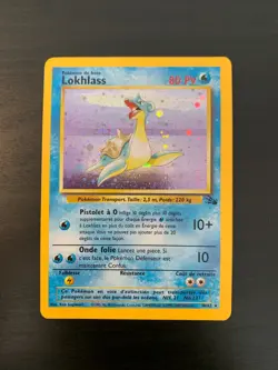 Carte Pokemon : Lokhlass 10/62 Fossile Edition 2 Wizards Francaise - Image 1