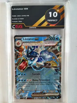 Carte Pokemon Francais Leviator ex (SVI 045) Ecarlate et Violet CGG 10 26800058 - Image 1