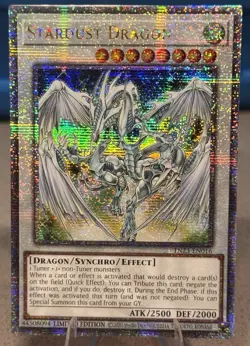 Konami Yu-Gi-Oh! Stardust Dragon TN23-EN016 Quarter Century Secret Rare Foil - Image 1